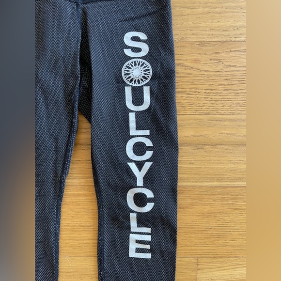Lululemon Soul Cycle Patterned Leggings Sz 4 - Picture 2 of 7